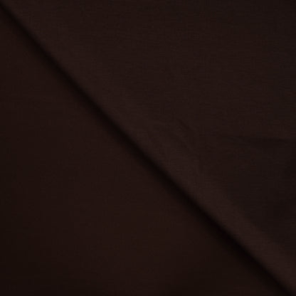Scuba Modal Touch Stoff, braun, weich und elastisch, formstabil und knitterarm. Ideal für Kleider, Shirts, Jacken und elegante Modeprojekte.