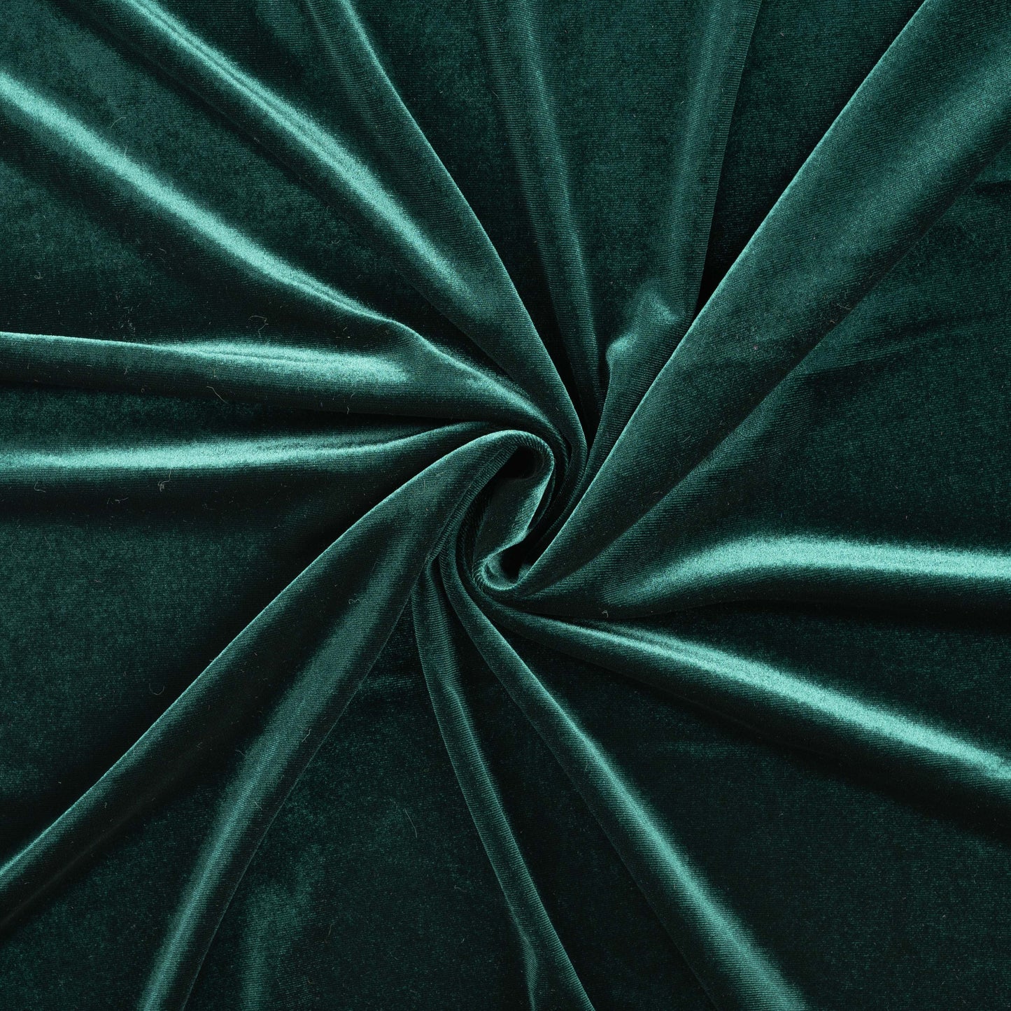 Veloursstoff Samt Kitty grün - kikkomo