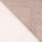 Washed Corduroy Bonded Stoff, außen Cord mit Rippenstruktur, innen weiches Kunstfell. Ideal für Jacken, Mäntel, Taschen und Wintermode.
