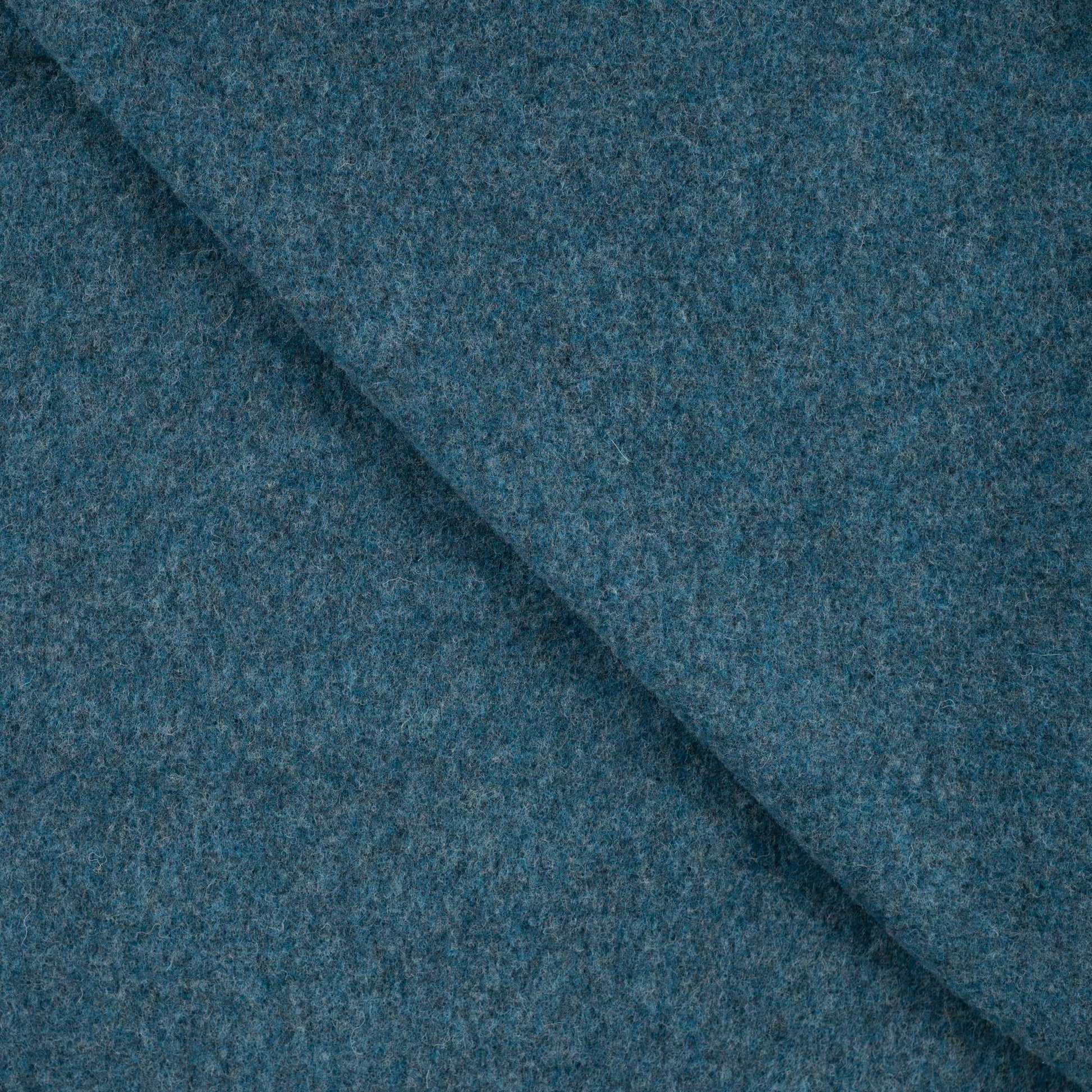 Merino Wollfleece petrol aus 100 % Naturfaser, weich, warm und atmungsaktiv. Ideal für Jacken, Pullover, Baby- und Kinderkleidung sowie Decken.