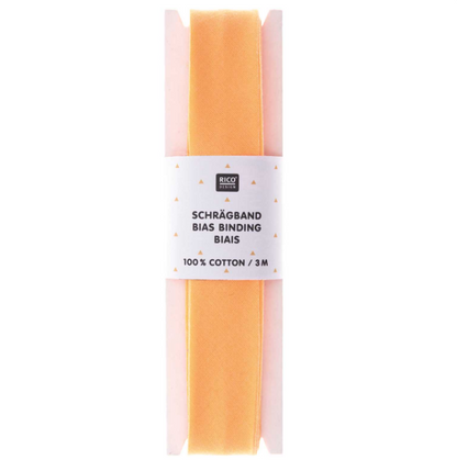 Neon-Schrägband orange