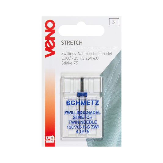 Zwillings-Stretch-Nadel 4,0/75