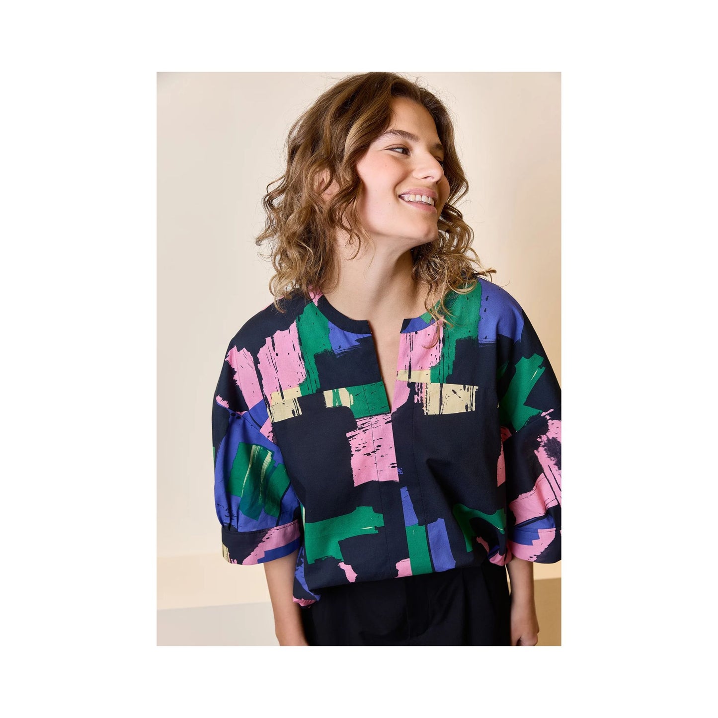Papierschnittmuster Bluse und Kleid Lori