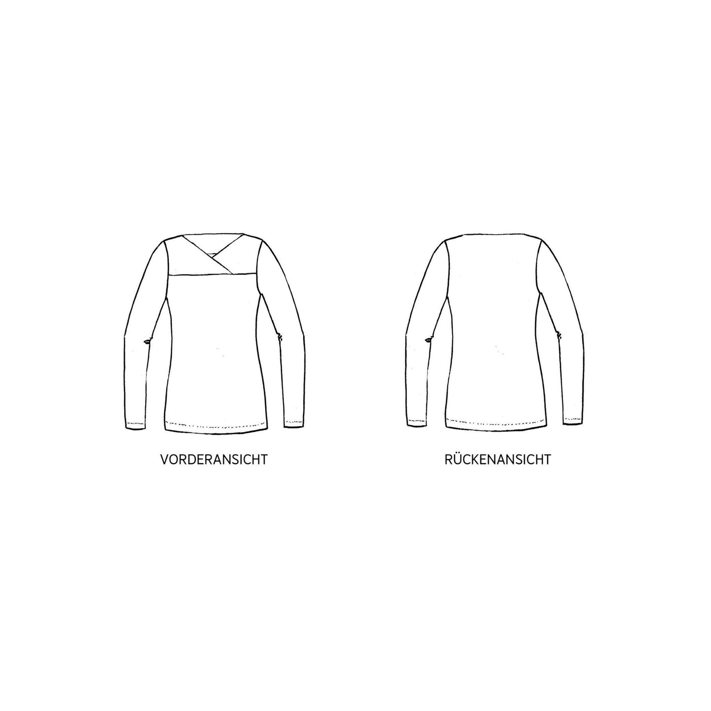 FRAU YOLA Shirt | Papierschnitt