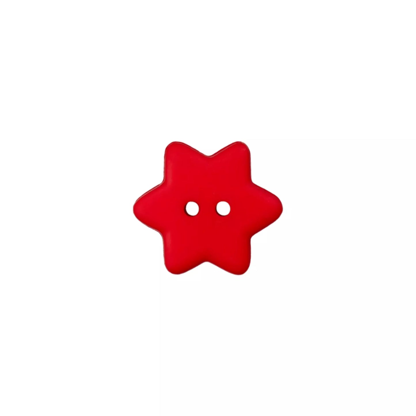 Prym Knopf Stern 15 mm – Rot, Blau oder Violett