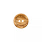 Prym Holzknopf mit Rand – 2-Loch, 18 mm & 23 mm, naturfarben