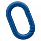 Prym Karabiner oval 25 mm – lila, blau & schwarz