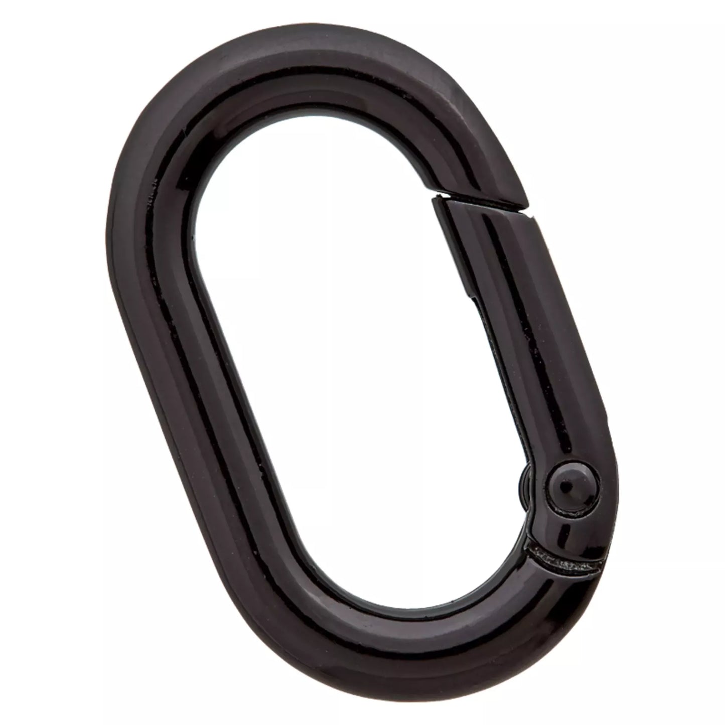 Prym Karabiner oval 25 mm – lila, blau & schwarz