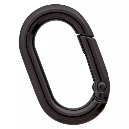 Prym Karabiner oval 25 mm – lila, blau & schwarz