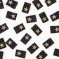 Metallic Regenbogenstern Falz-Etiketten von Sarah Hearts