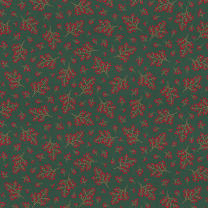 Winter Berry Bloom Half Panama