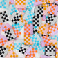 Checkerboard Falz-Etiketten von Sarah Hearts