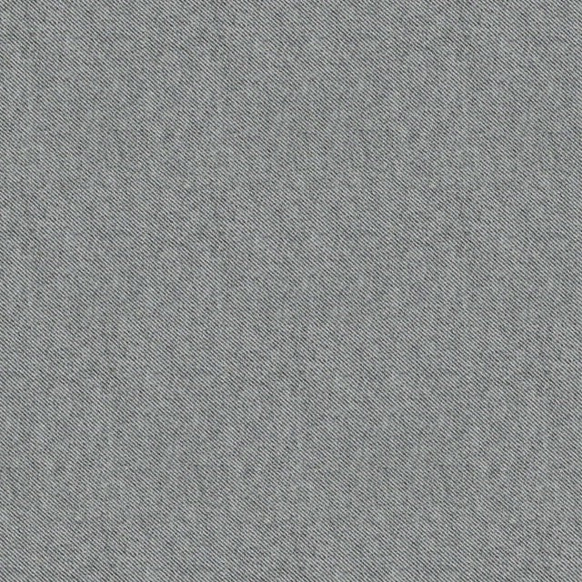 Baumwollflanell in Grau Melange, schwarz-weiß gewebte Köperbindung mit feinem Streifeneffekt, Westfalenstoffe, Öko-Tex Standard 100 Klasse 1, 150cm breit.