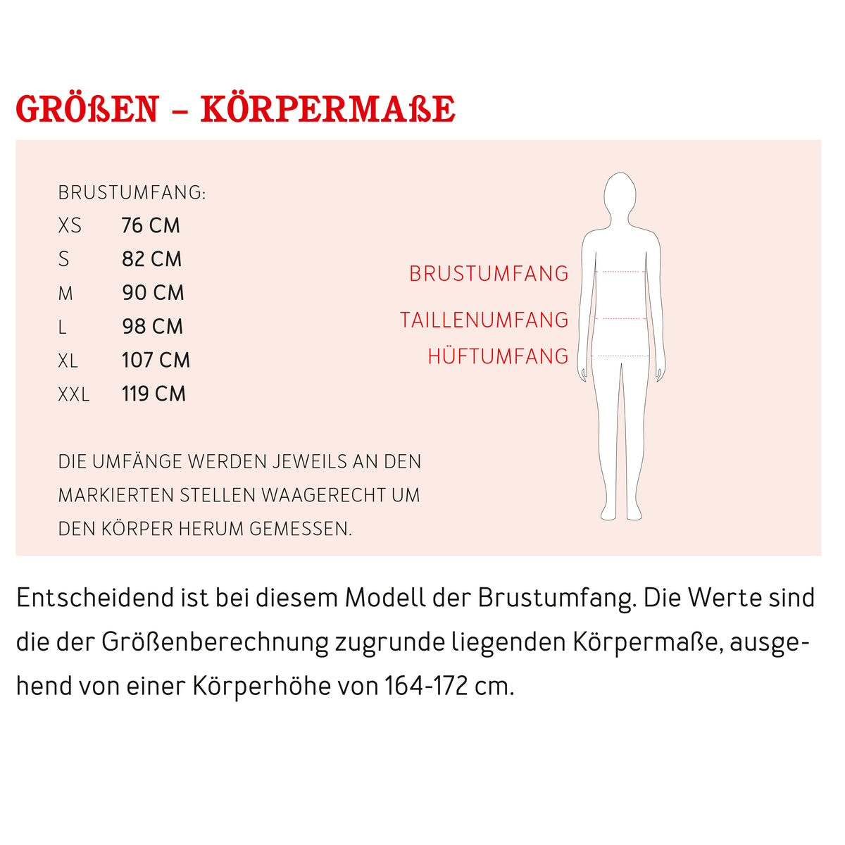 Studio Schnittreif FRAU KEREN – Körpermaße