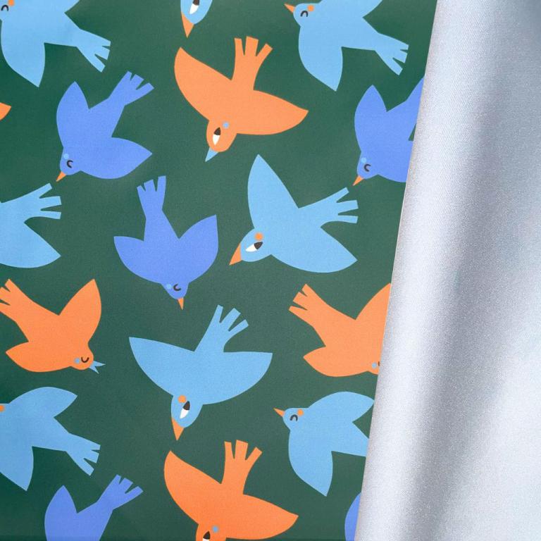 Raincoat Vögel