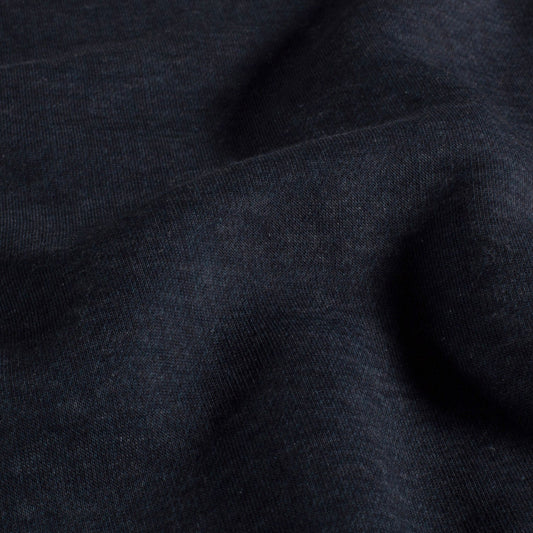 Sweatstoff Jeansoptik – Navy