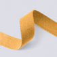 Stabiles Baumwollgurtband 4 cm – Uni mustard, passend zu mind the MAKER Stoffen