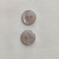 2-Loch Polyesterknopf Yin & Yang beige 13mm