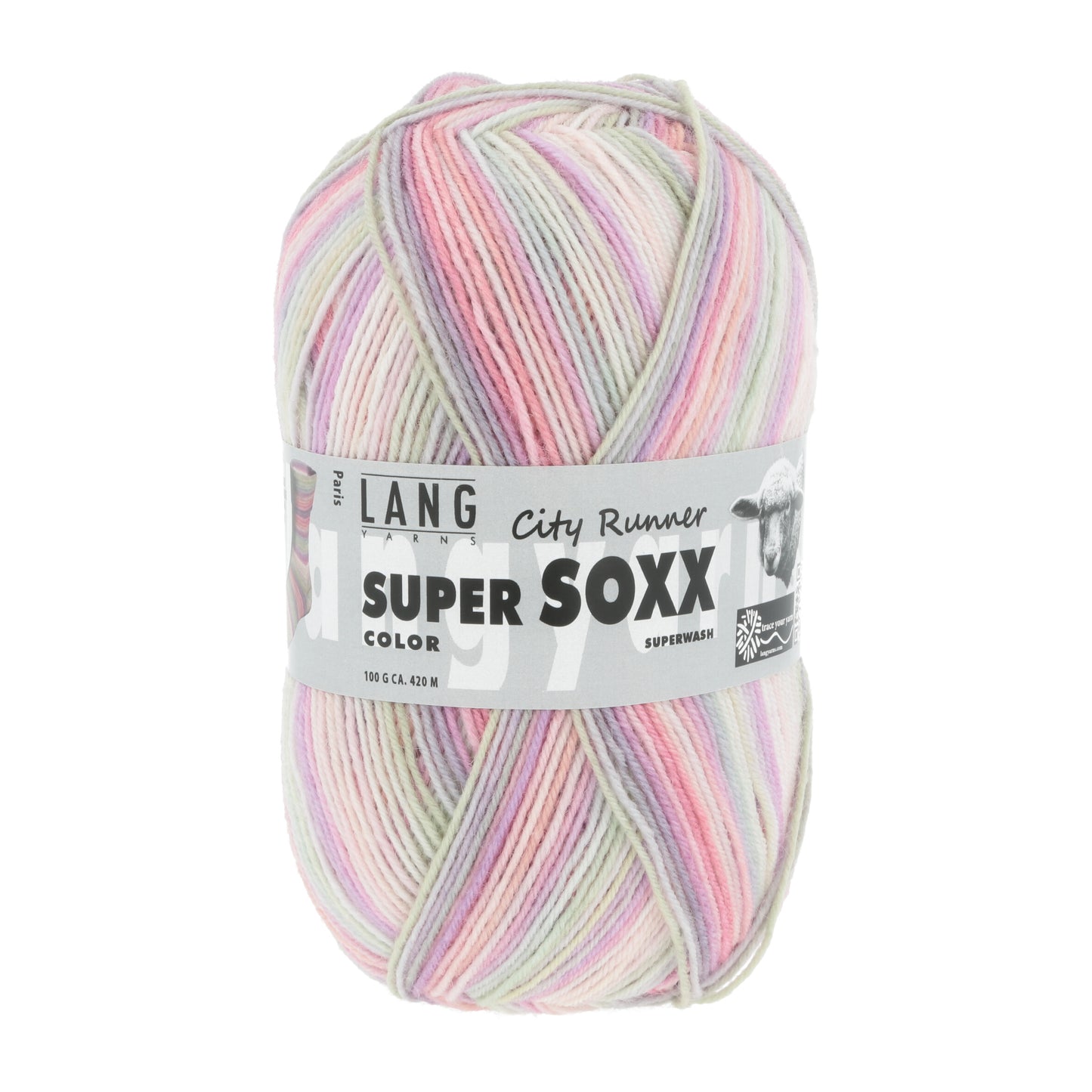 LANG Yarns Super Soxx Color 4-fach 0220