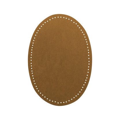 Ärmelflicken cognac