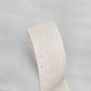 Baumwollband uni 15 mm natur