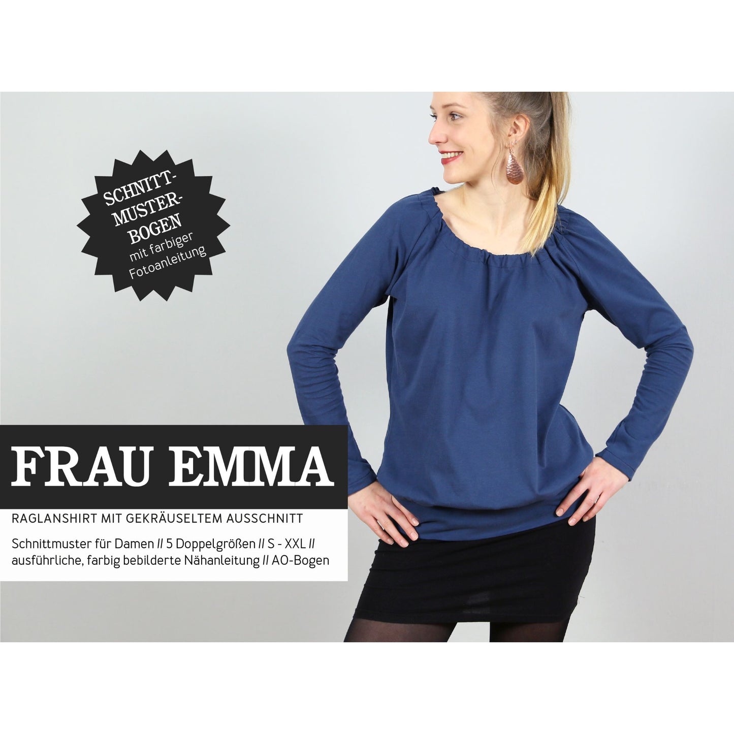 Studio Schnittreif Shirt Frau Emma