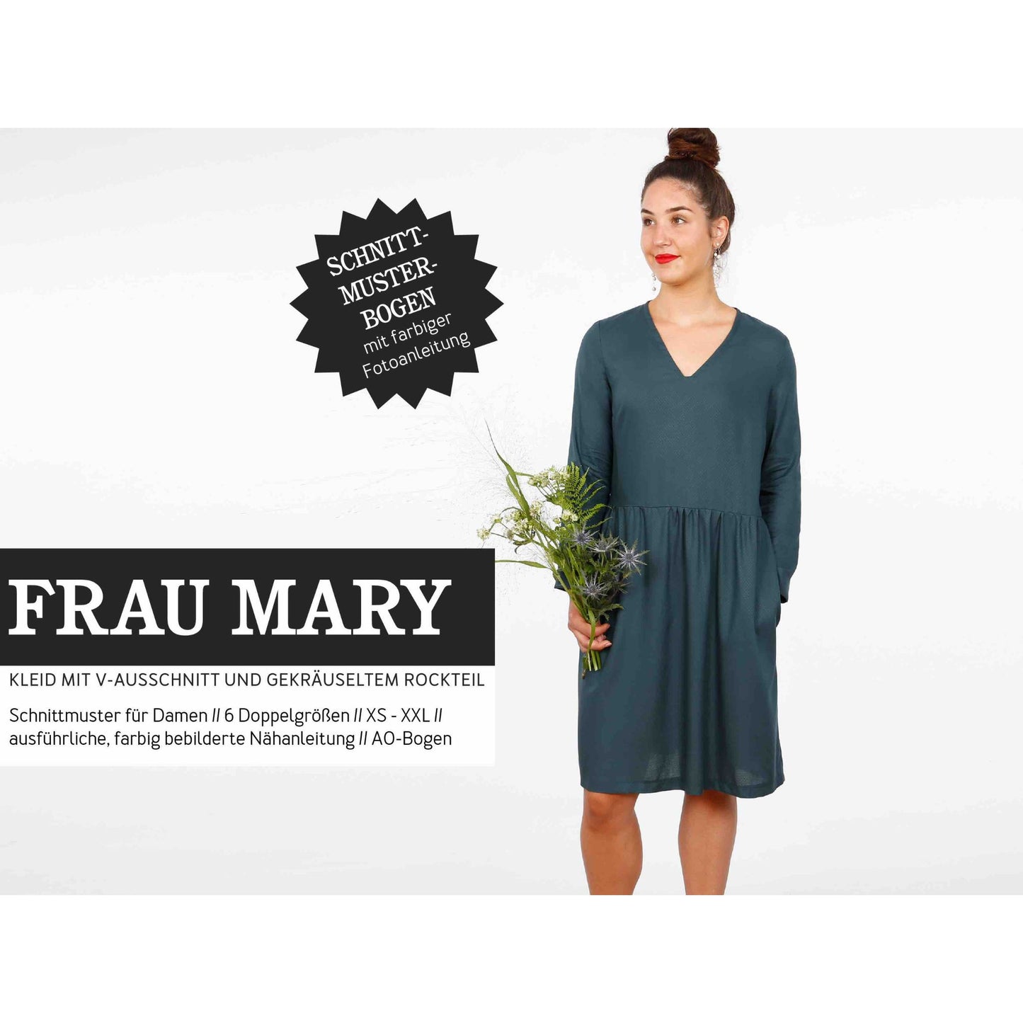 Studio Schnittreif Kleid Frau Mary