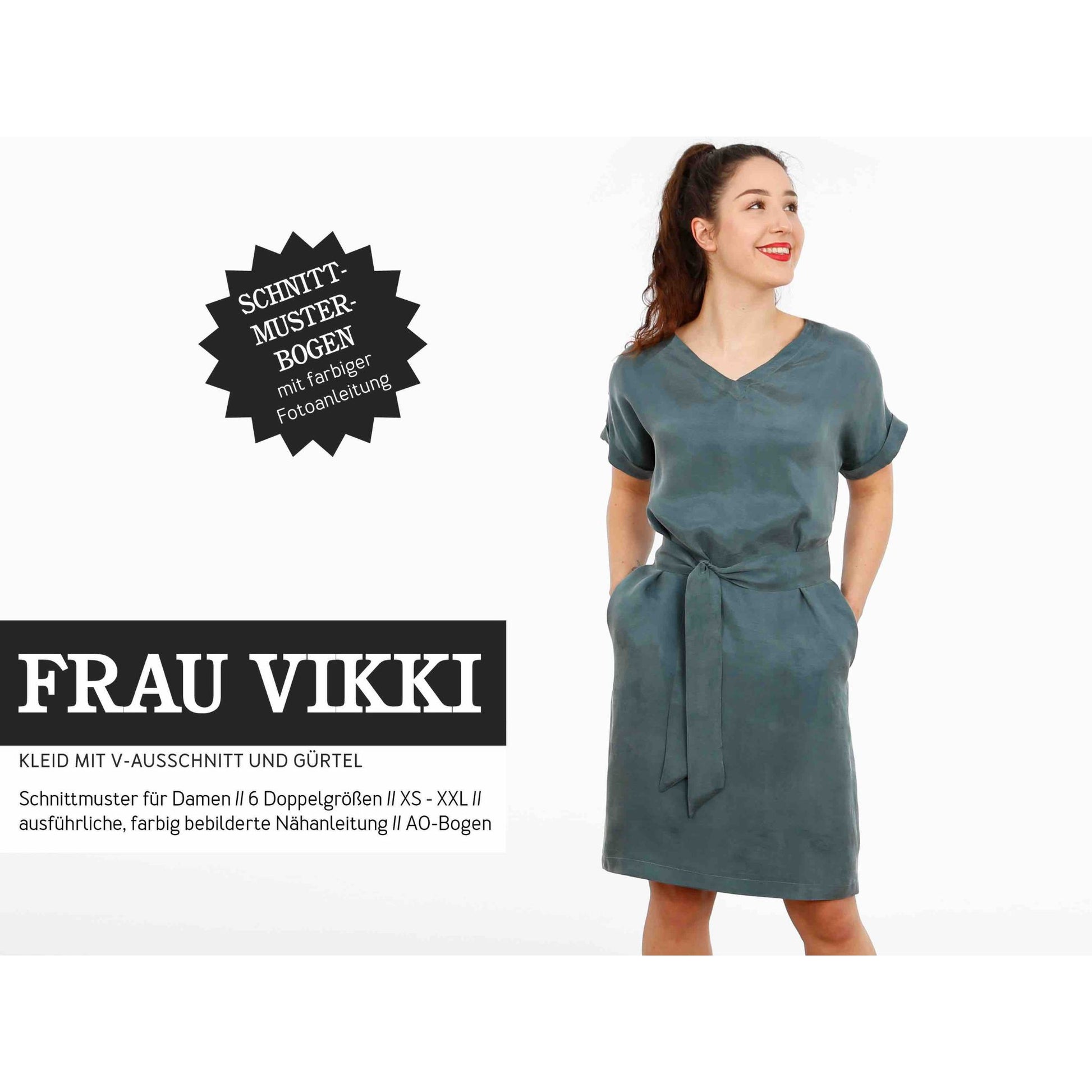 Studio Schnittreif Kleid Frau Vikki