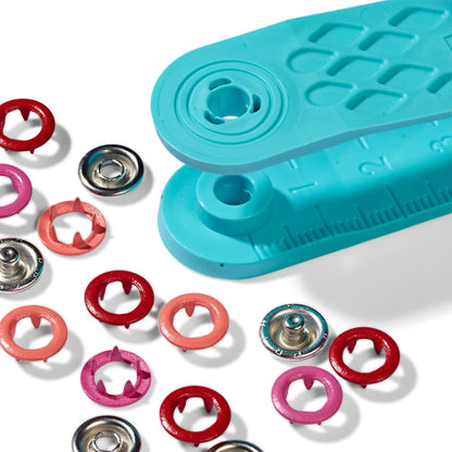 Prym Love Jersey Druckknöpfe rot