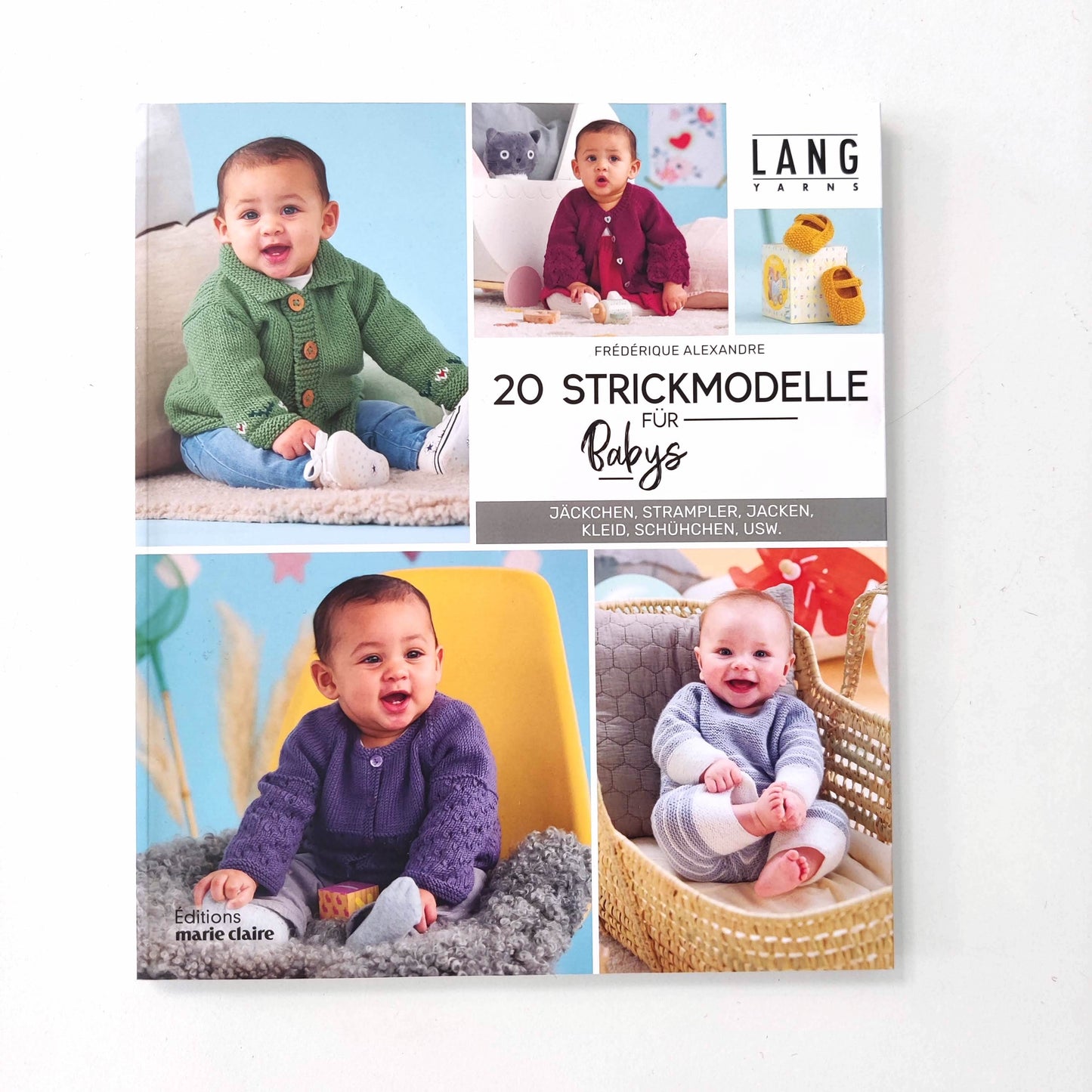 20 Strickmodelle für Babys - Editions marie claire