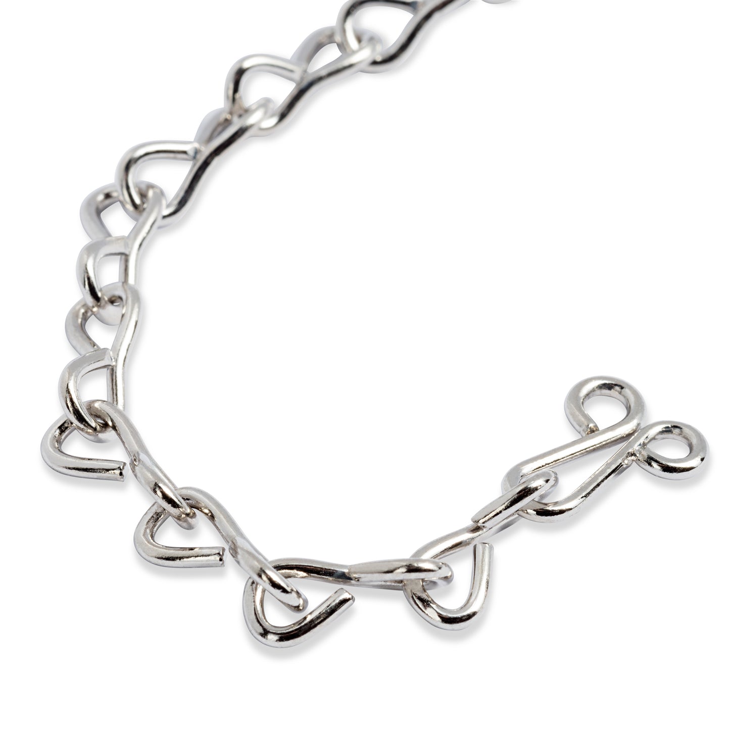 Mantelaufhänger Kette silber