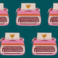 Ruby Star Society Canvas Typewriter petrol