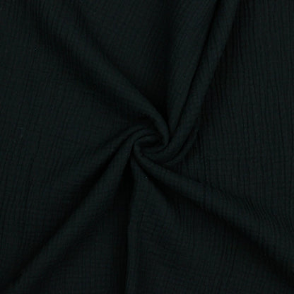 Bio Musselin uni black