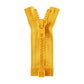 Opti teilbarer Reißverschluss für Jacken gelb