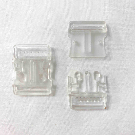 Kunststoff-Steckschnalle von Prym, Modell 0501085 - transparent