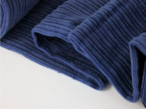 Fibre Mood Breitcord Betty Uni dunkelblau