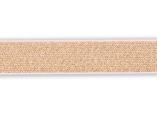 Prym Color Elastic Band Uni 50 mm Meterware roségold
