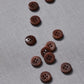 meetMILK Corozo Knopf 11 mm pecan