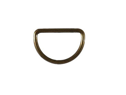 D-Ring 25 mm altmessing