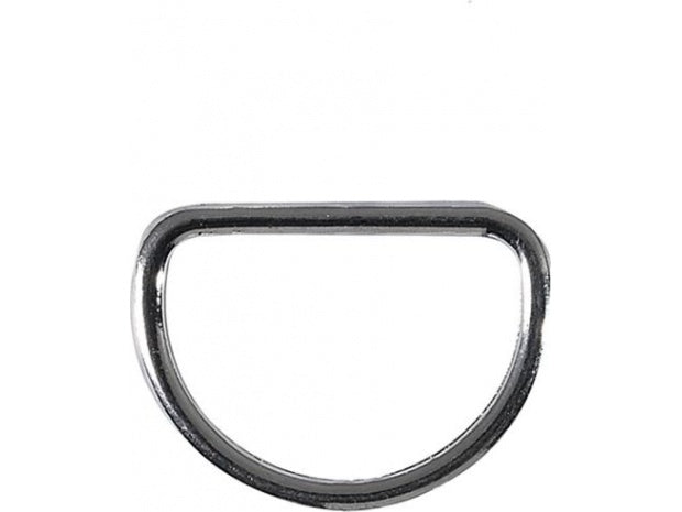 D-Ring 25 mm silber