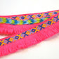 Fransenborte Ibiza 30 mm neonpink