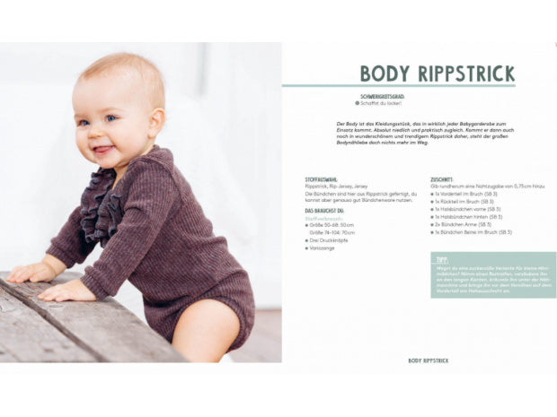 HEJ. Minimode – Kleidung nähen für Babys und Kleinkinder 