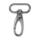 Karabiner 30 mm silber