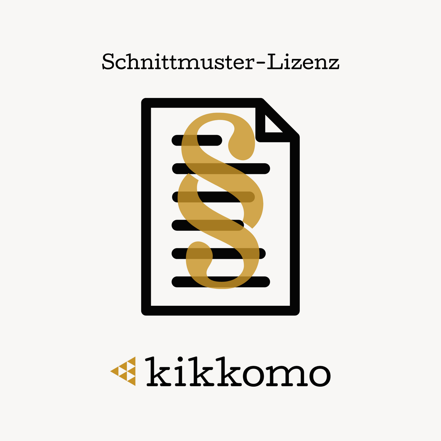 Lizenz für kikkomo Schnittmuster und eBooks