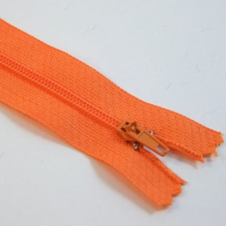 Reißverschluss 20 cm orange