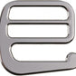 Schnalle mit Haken 30 mm silber