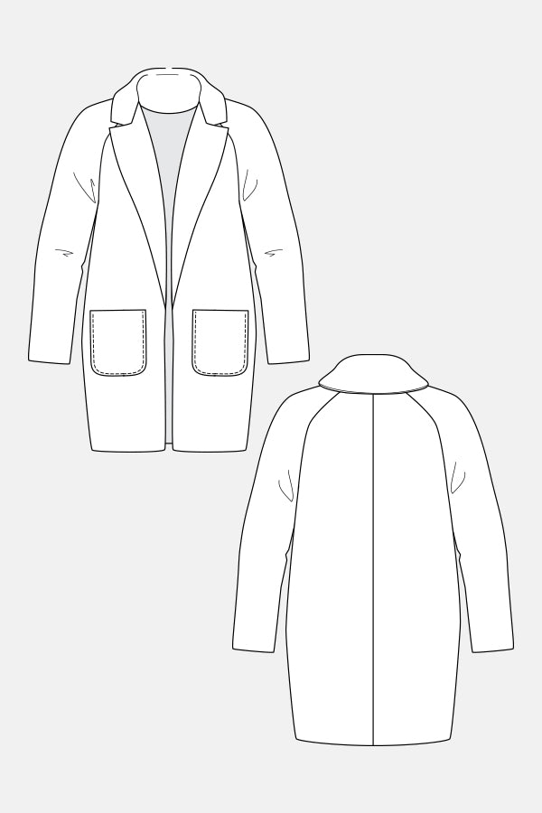 Named Schnittmuster Coat Yona