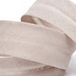 MiZa Schrägband Leinen Uni 30 mm beige
